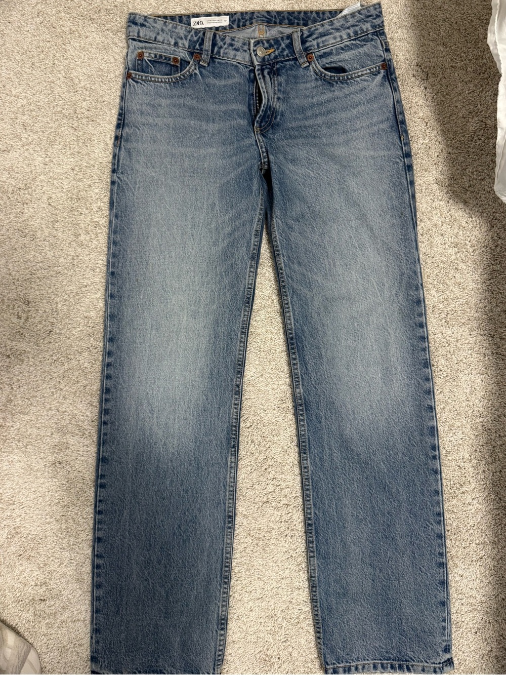 Zara Straight-Leg Jeans